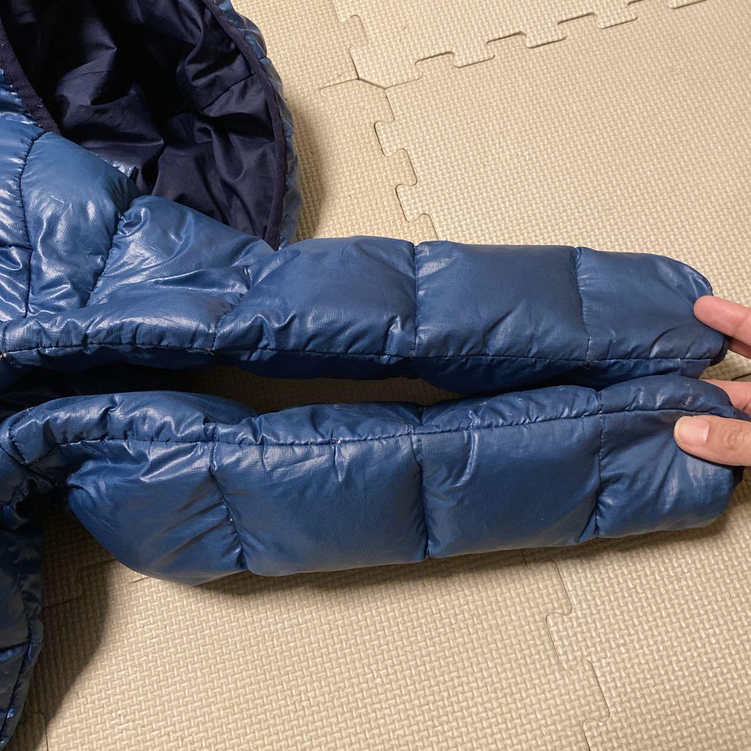 【美品】Patagonia ダウンジャケット 5T(110)ハイロフト ブルー