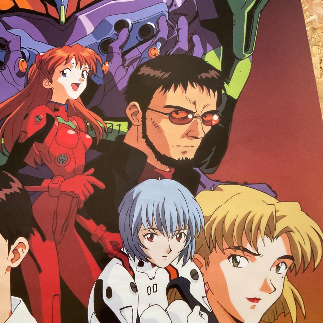 B2 EVANGELION POSTER SEGA 額装 ポスターヒーローズ