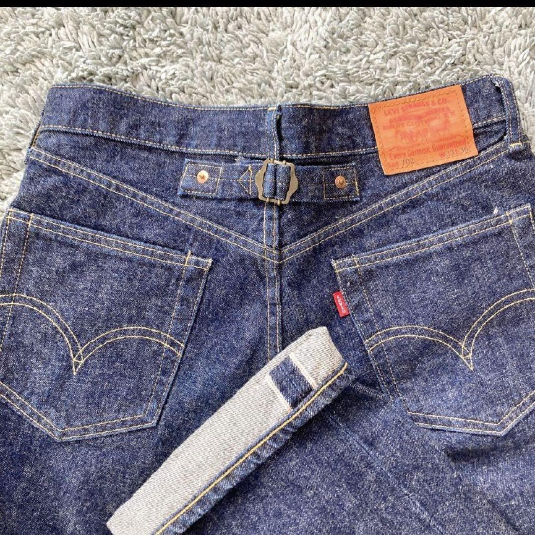 極美品 W33 リーバイス LEVI'S 702XX シンチバック 日本 j22