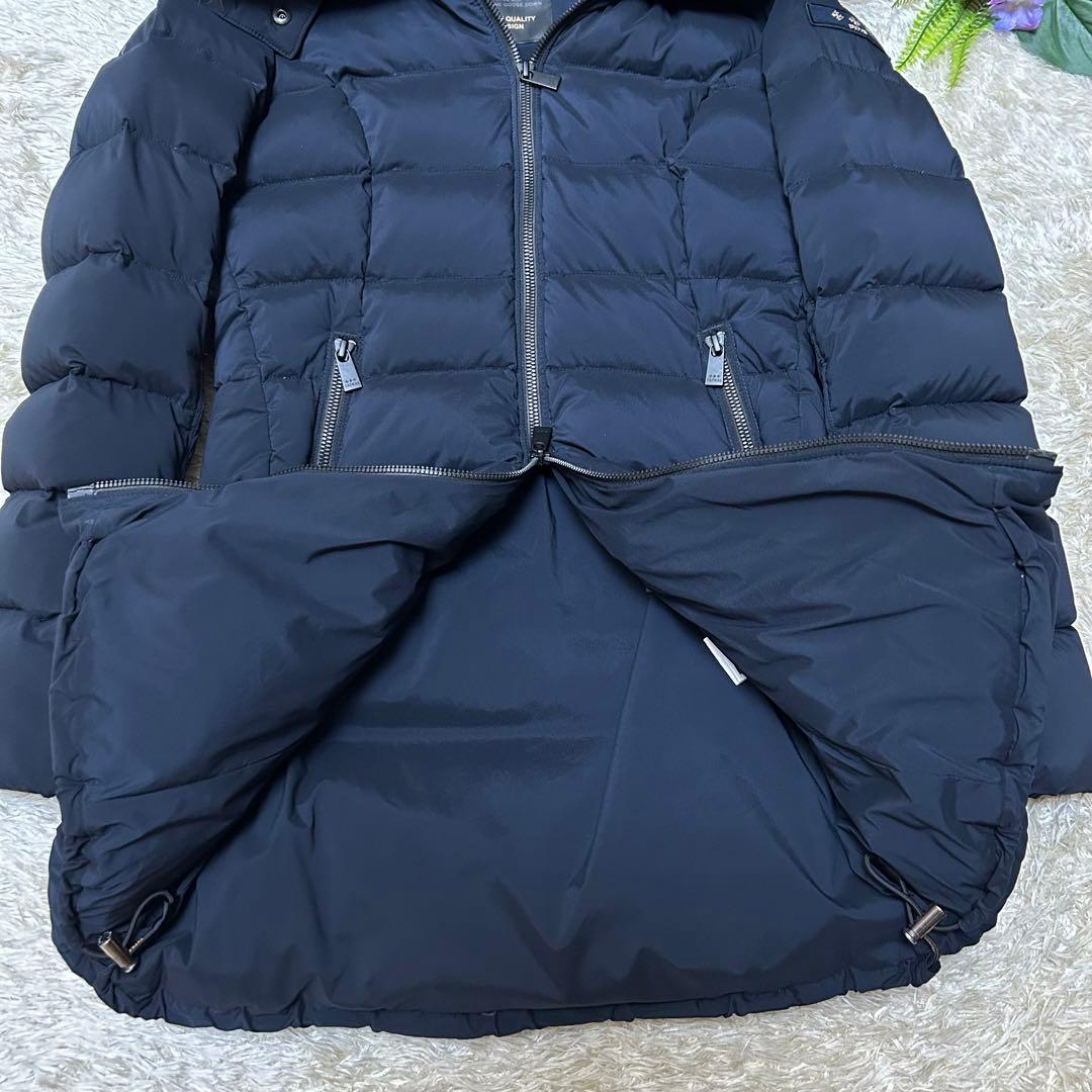 極美品 タトラス セラミカ SHIPS別注 ナイロン ダウンコート ファー S