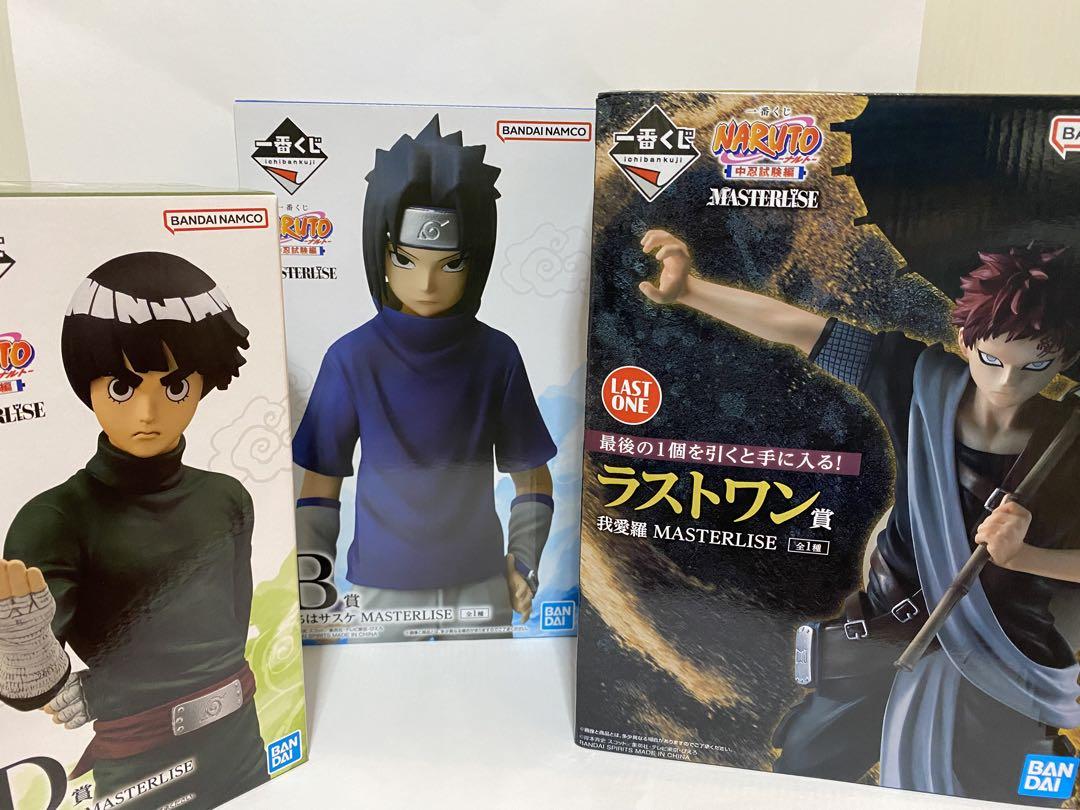 NARUTO MASTERLISE フィギュアセット