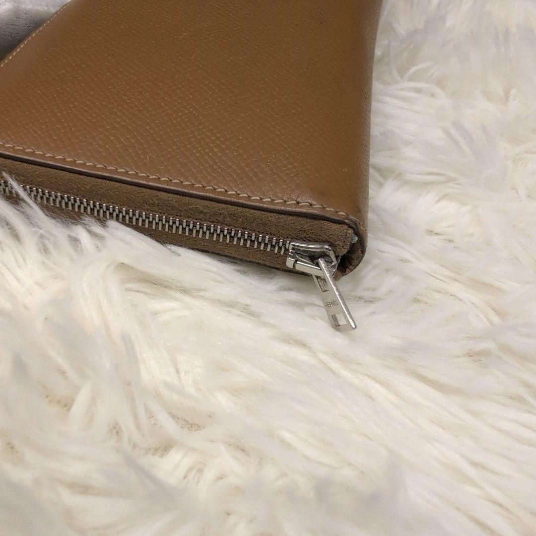 HERMES　エルメス　アザップ ロング シルクイン　ラウンドファスナー長財布