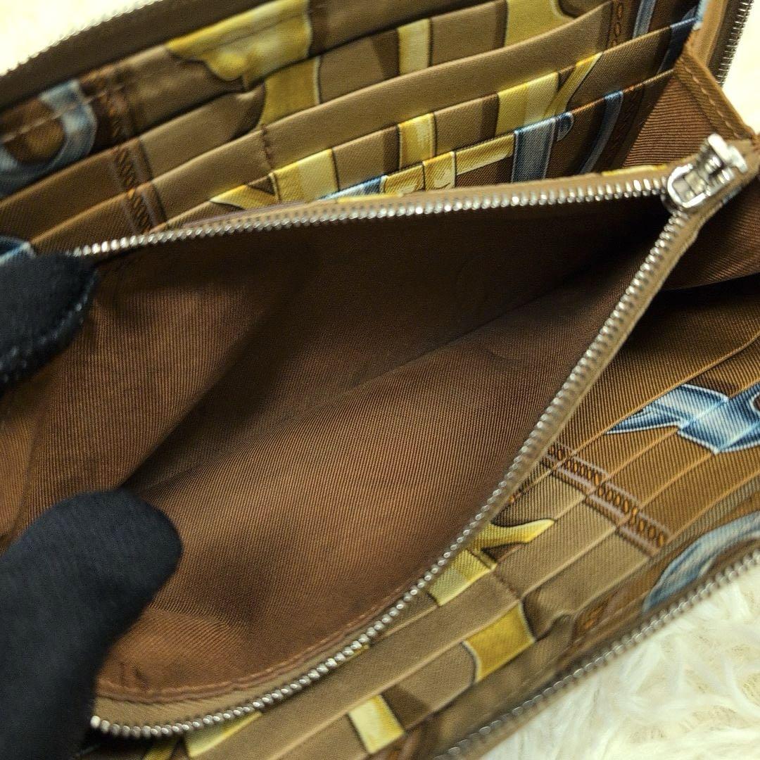 HERMES　エルメス　アザップ ロング シルクイン　ラウンドファスナー長財布