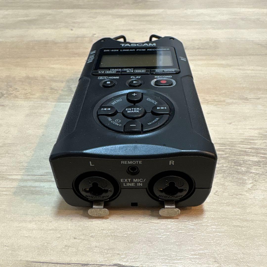 TASCAM DR-40X リニアPCMレコーダー