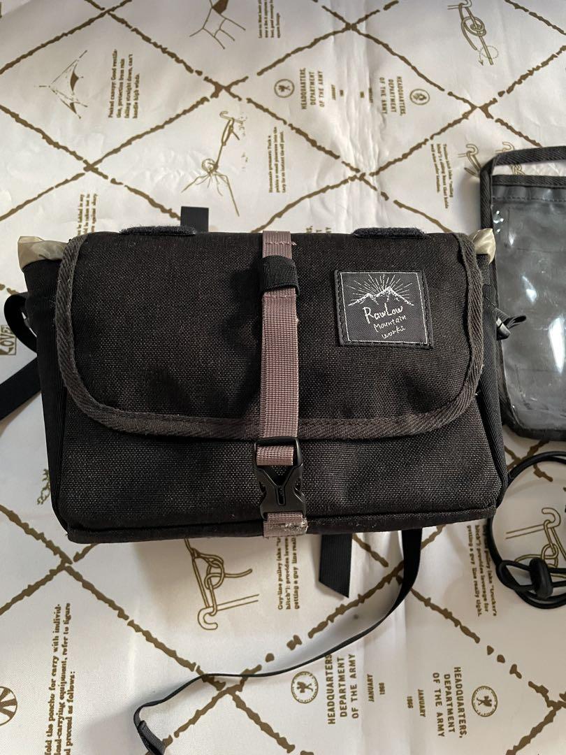 RawLowMountainWorks フロントバッグ　ハンドルバッグ