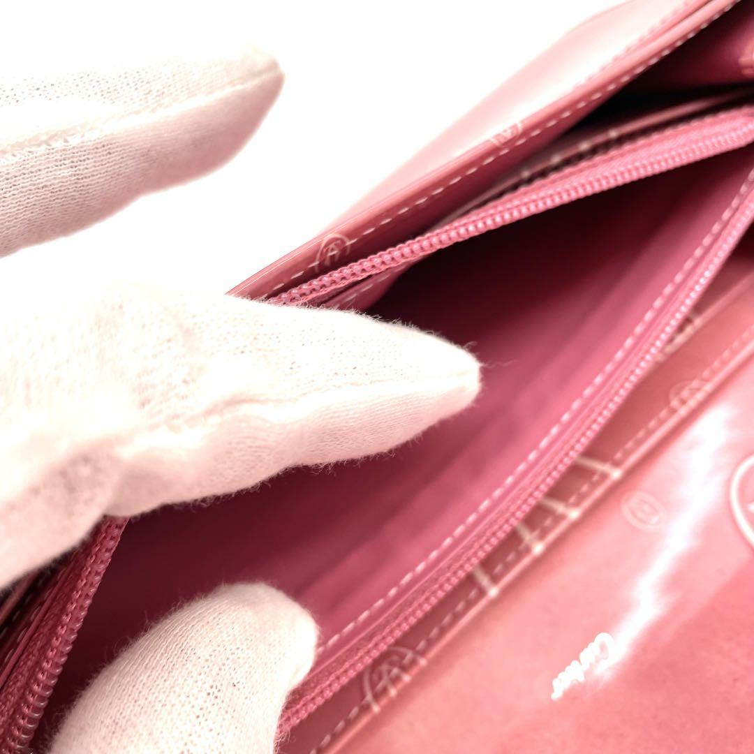 【極美品】Cartier カルティエ ハッピーバースデー フラップ式 長財布