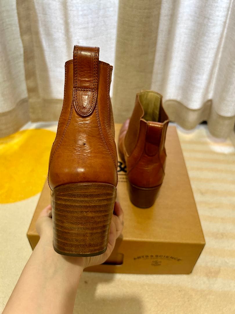 ARTS & SCIENCE アーツ＆サイエンスブーツ 24 美品