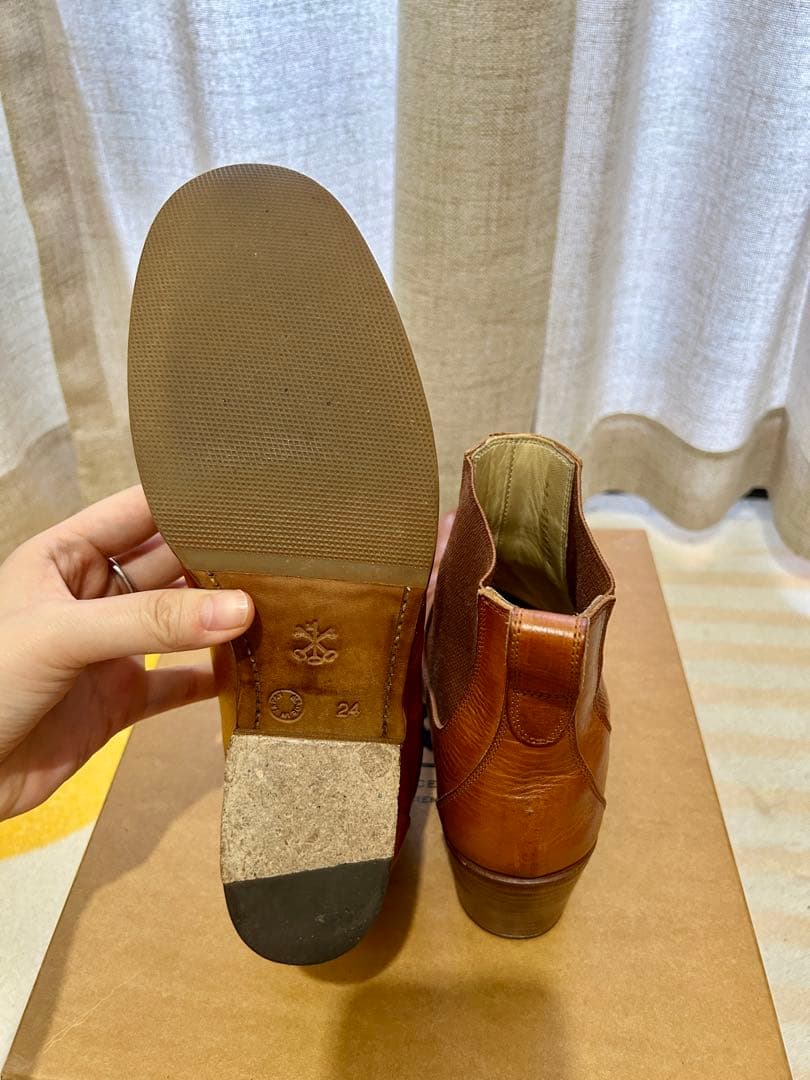 ARTS & SCIENCE アーツ＆サイエンスブーツ 24 美品