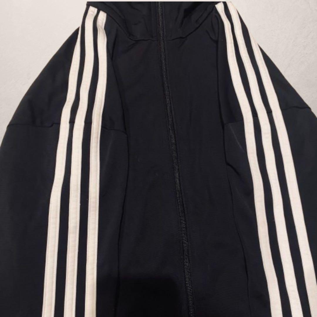 人気 美品 adidas ファイヤーバード トラックジャケット ブラック L