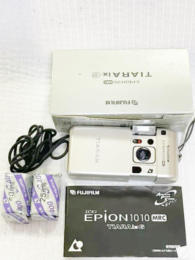 FUJIFILM EPION 1010 MRC TIARA IX 美品 Super Slim Fujifilm Tiara Ix 1010 MRC Titanium Compact APS
