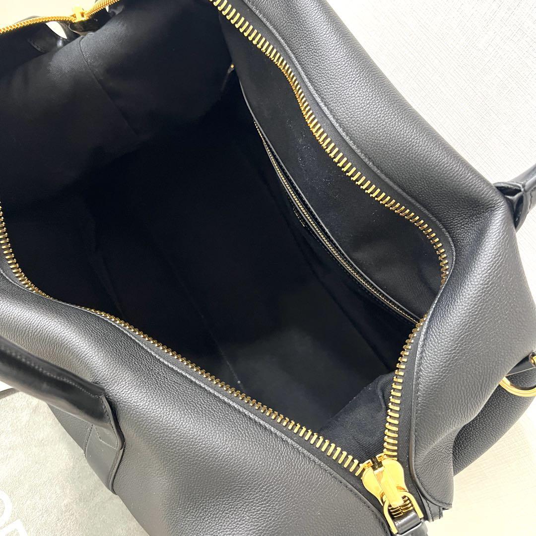 TOM FORD トムフォード レザー 2WAY ボストンバッグ ブラック