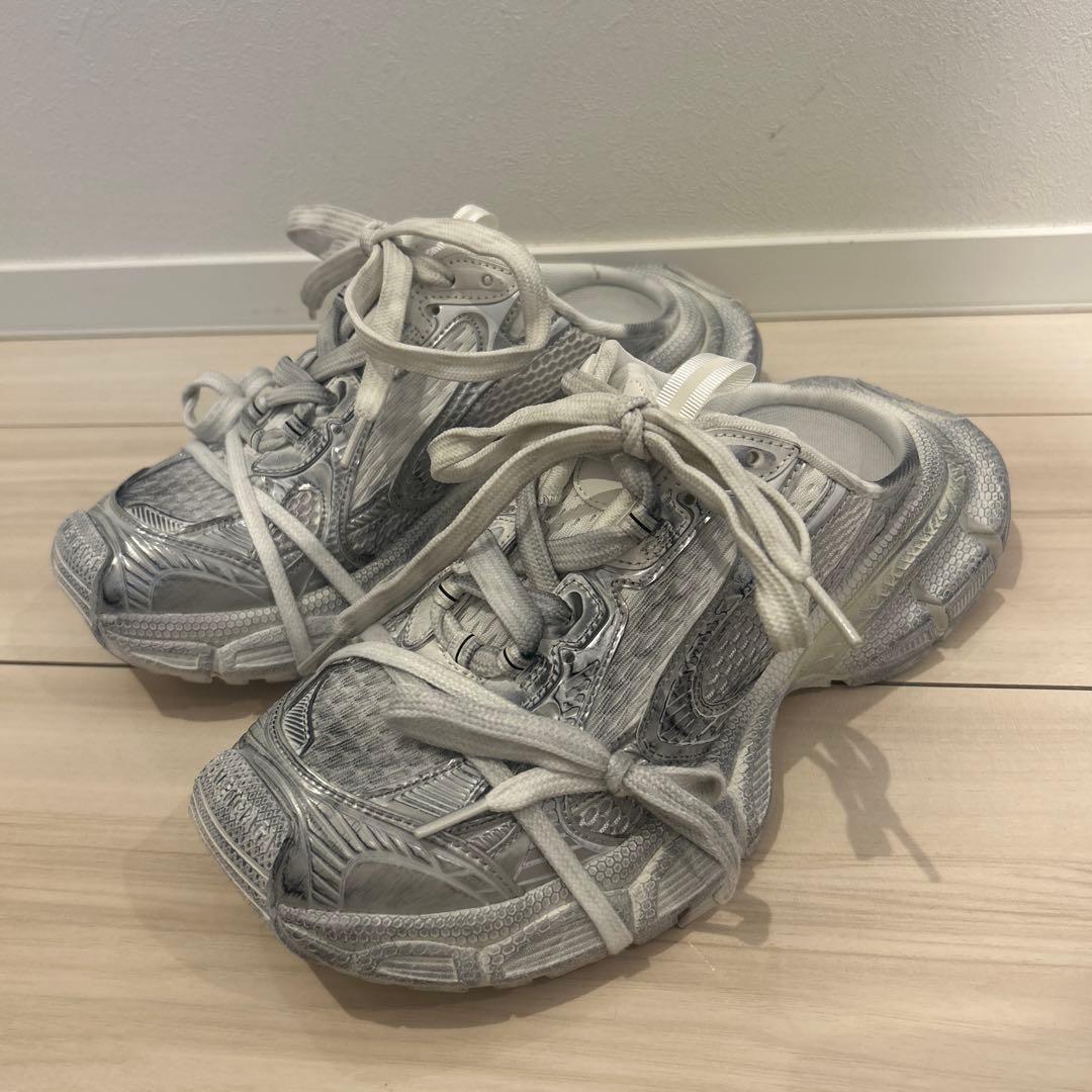 3xlスニーカー　ミュールタイプ 38