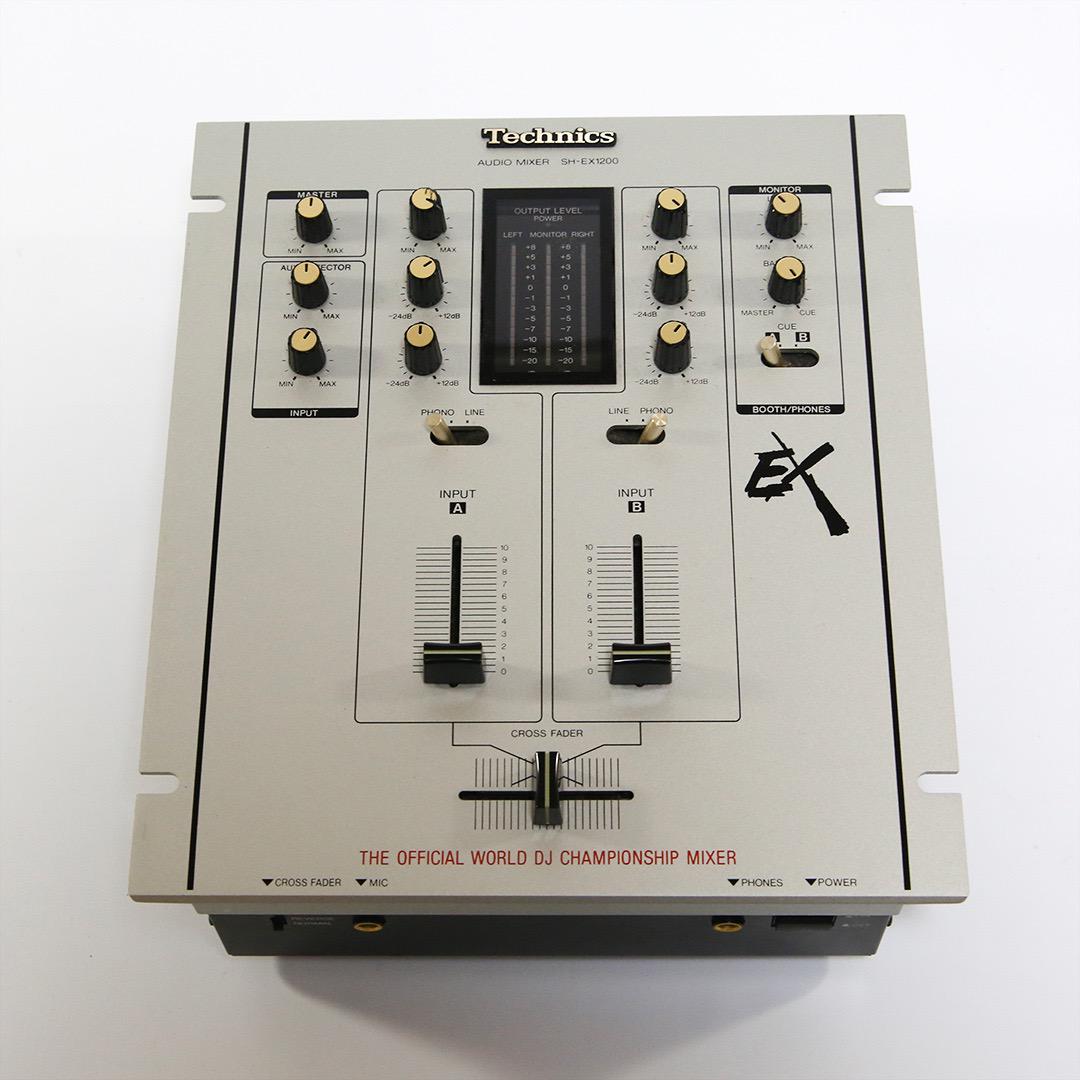 DJ機材 Technics SL-1200MK5 & SH-EX1200 テクニクス TECHNICS SL-1200MK5 ×2 SH-EX1200 Technics