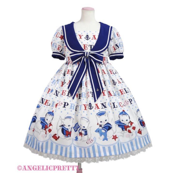 人気が高い Sailor 4点セット Kitten Marine ひざ丈ワンピース