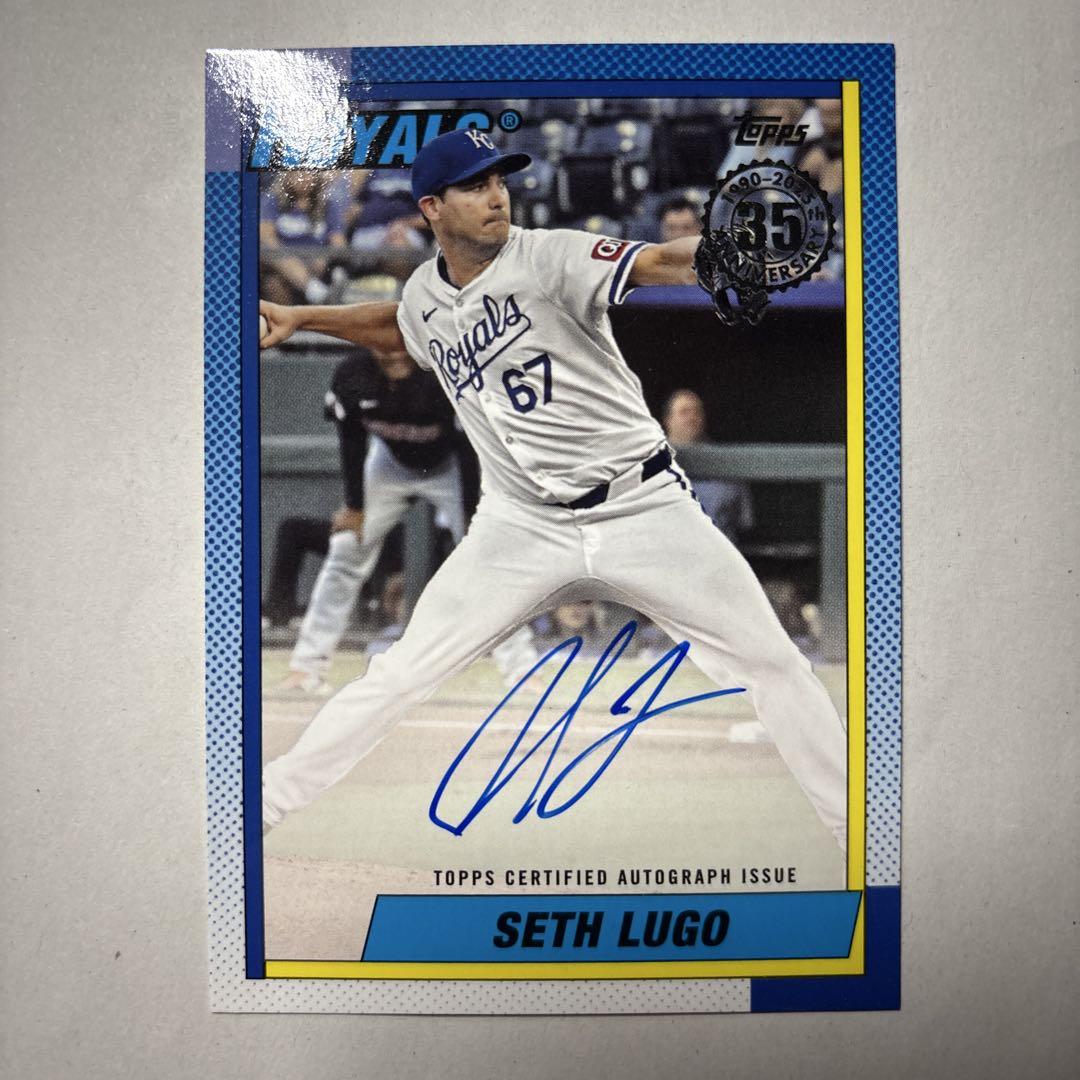 ゆず直筆サイン topps セスルーゴ選手 直筆サイン - メルカリ
