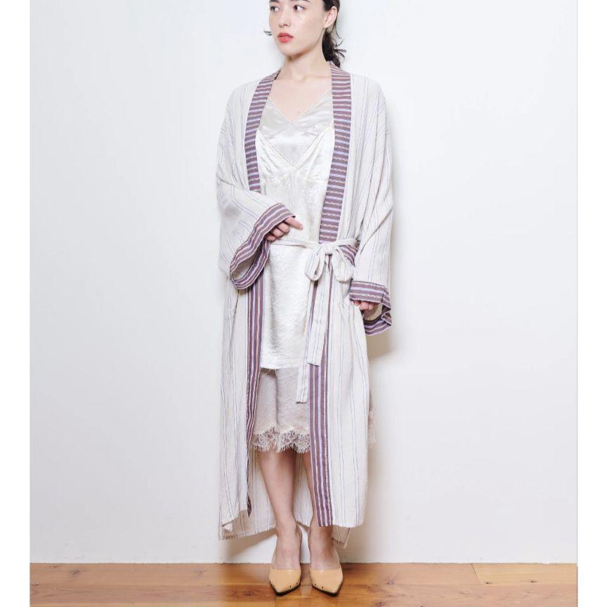 【タグ付未使用】 コトハヨコザワ Kimono gown 着物ガウン 22ss