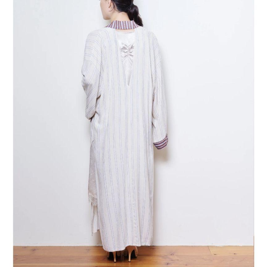 【タグ付未使用】 コトハヨコザワ Kimono gown 着物ガウン 22ss