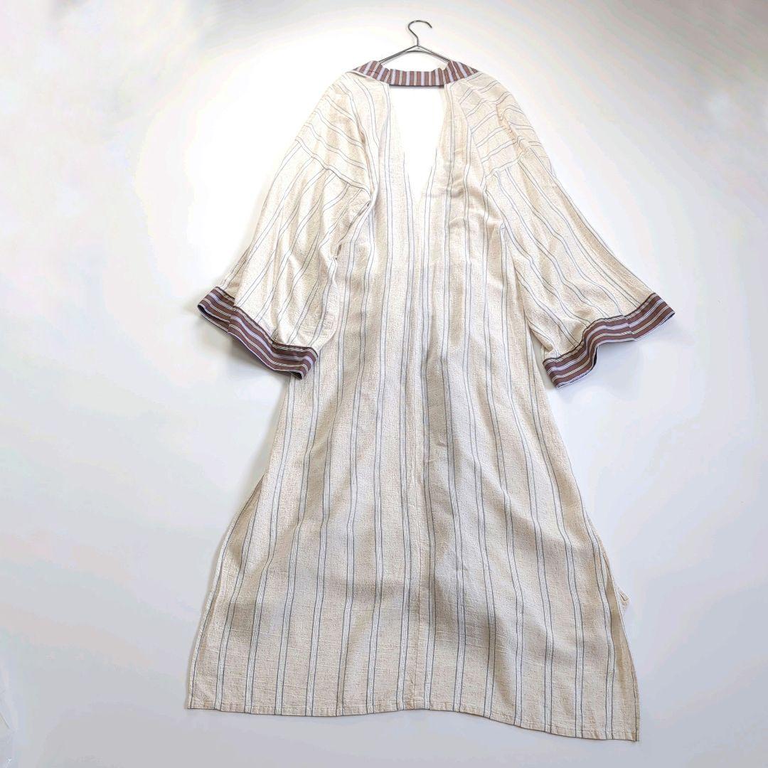 【タグ付未使用】 コトハヨコザワ Kimono gown 着物ガウン 22ss