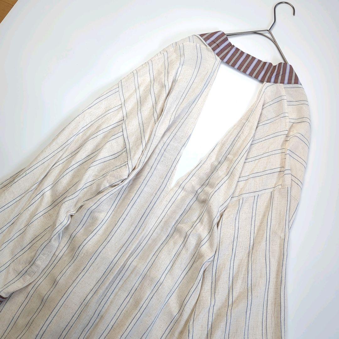 【タグ付未使用】 コトハヨコザワ Kimono gown 着物ガウン 22ss