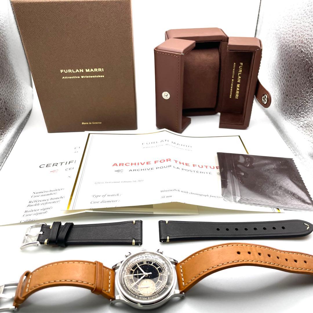 【未使用・希少・稼働品】ファーランマリ FURLAN MARRI クロノグラフ 【未使用・希少・稼働品】ファーランマリ FURLAN MARRI クロノグラフ