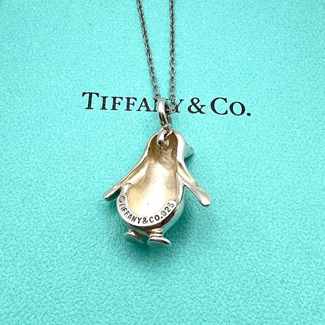 美品 ティファニー ネックレス ペンギン シルバー トップ