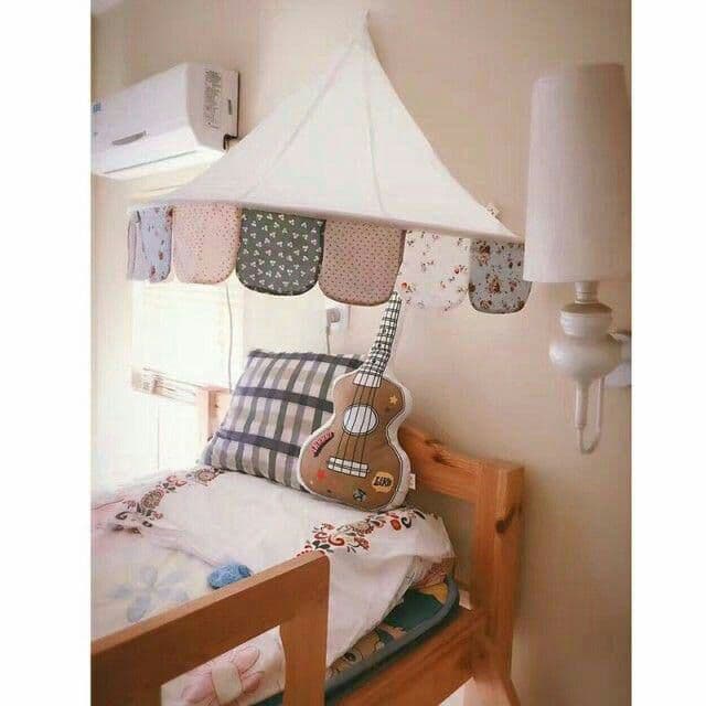 メルカリ ベビーベッド おしゃれ 天蓋 蚊帳 テント ミニカーテン キッズルーム 9 948 中古や未使用のフリマ