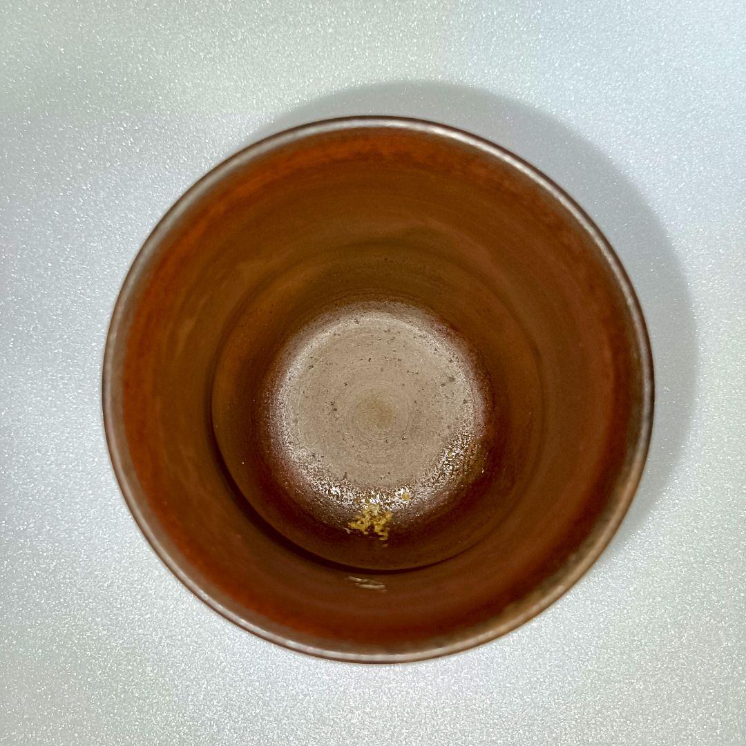 備前焼 小西陶古 桟切焼酎カップ