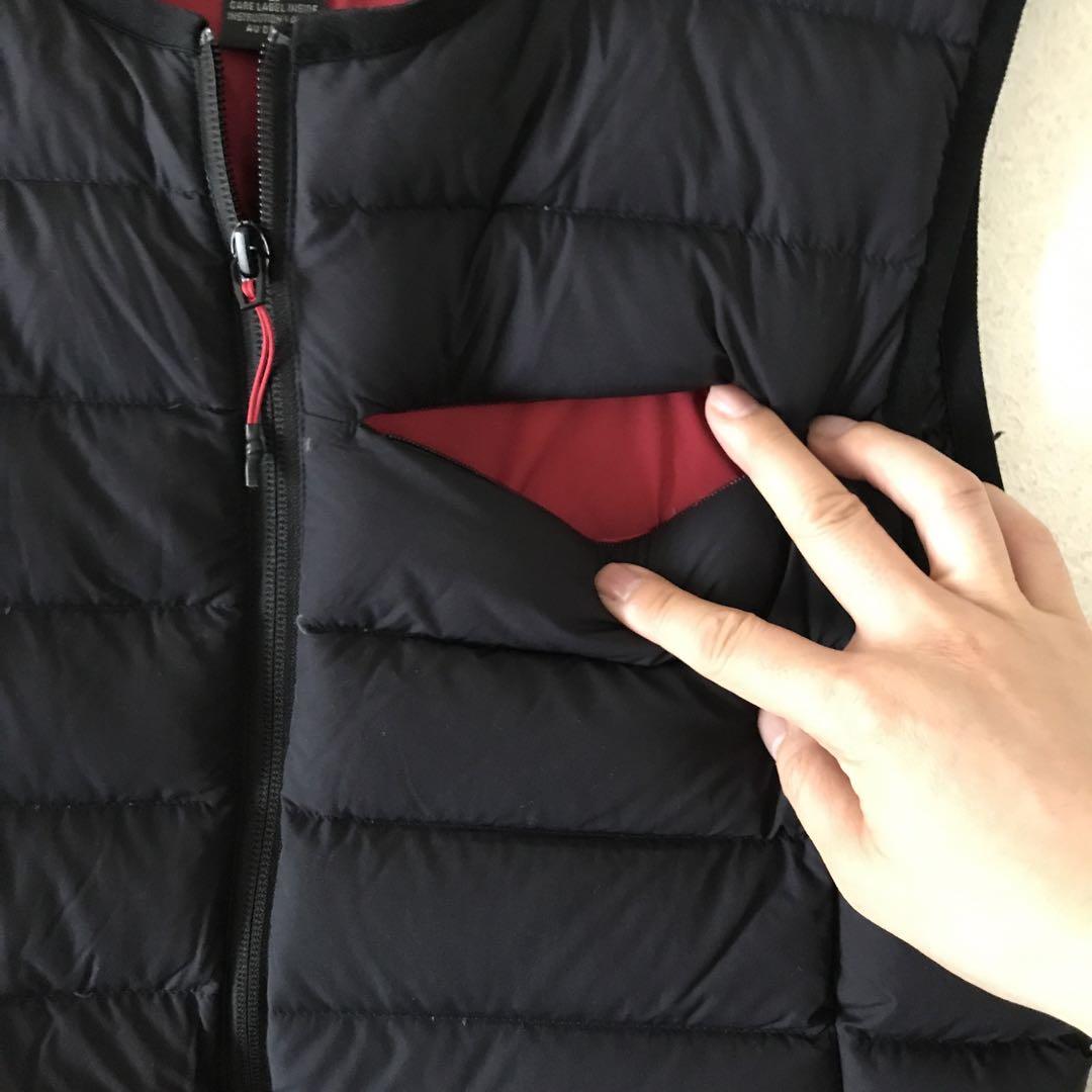 marmot 黒 ダウンベスト Lサイズ