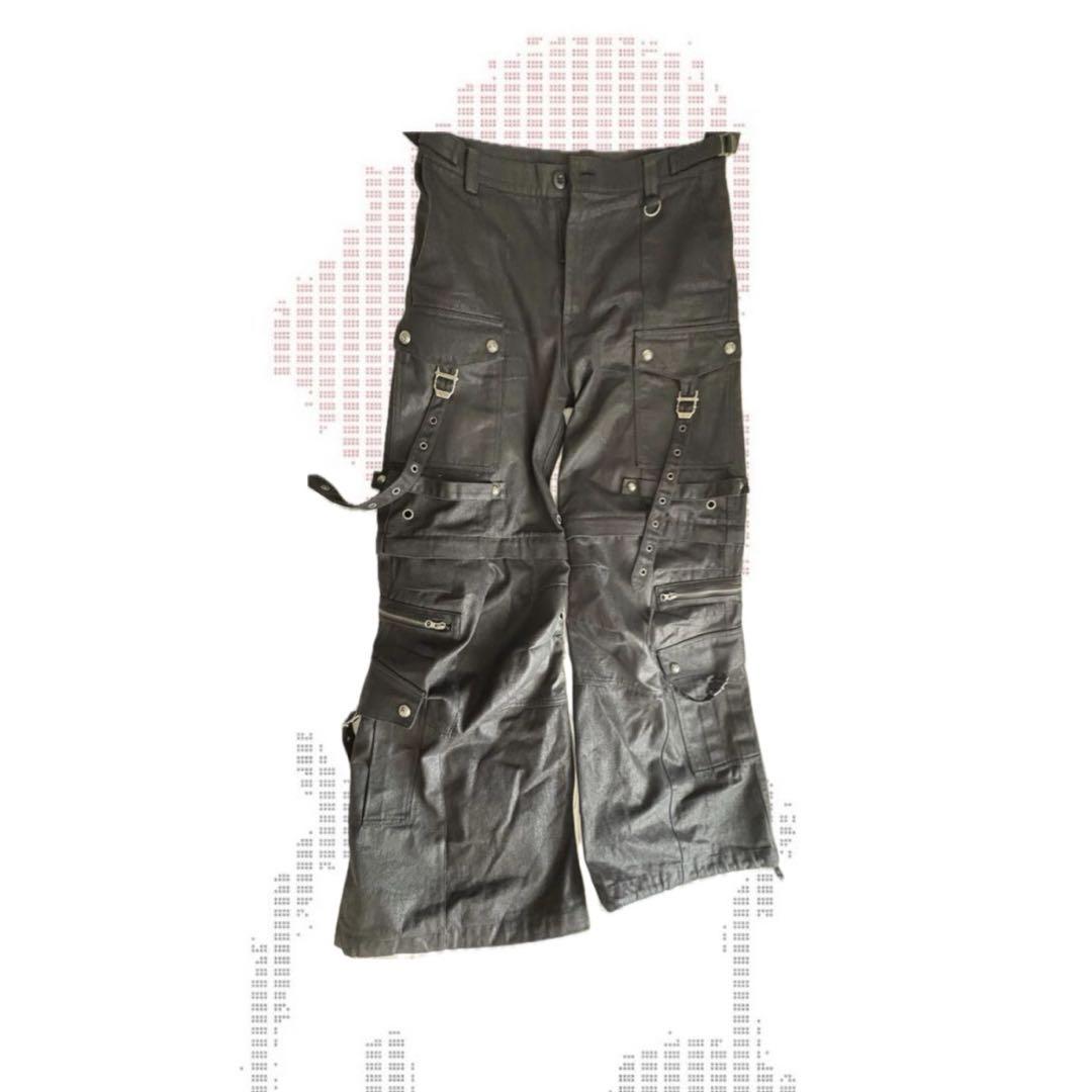 パンツ Rosen Kreuz 2WAY LONG BELT FLARE CARGO