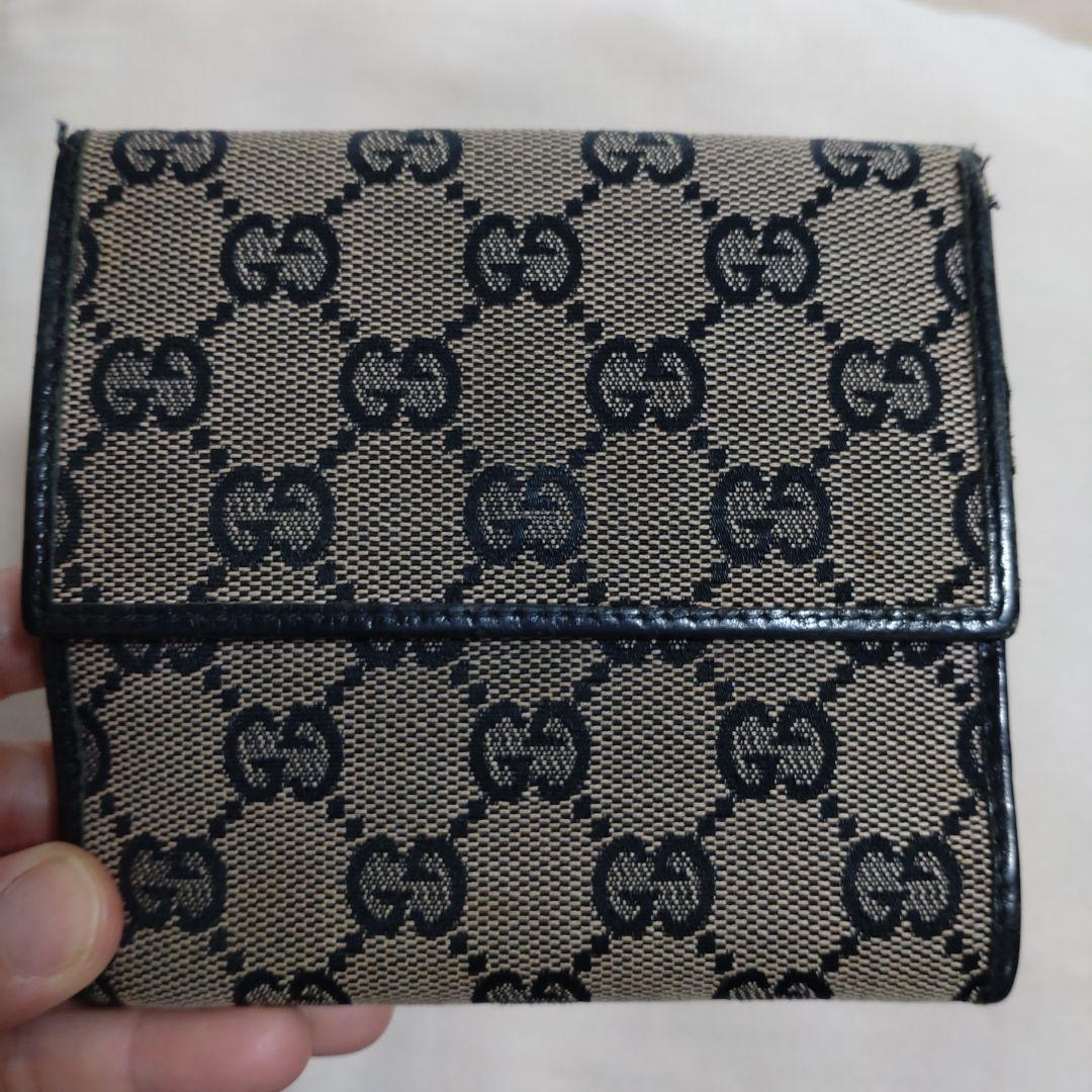 GUCCI GGパターン 二つ折り財布