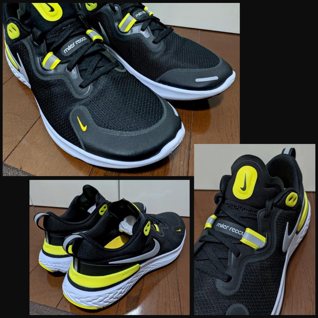 2022定番人気 Nike React Miler リアクトフォーム 試着程度 ほぼ新品 28cm ru0Ts-m69904349097 最新作大人気
