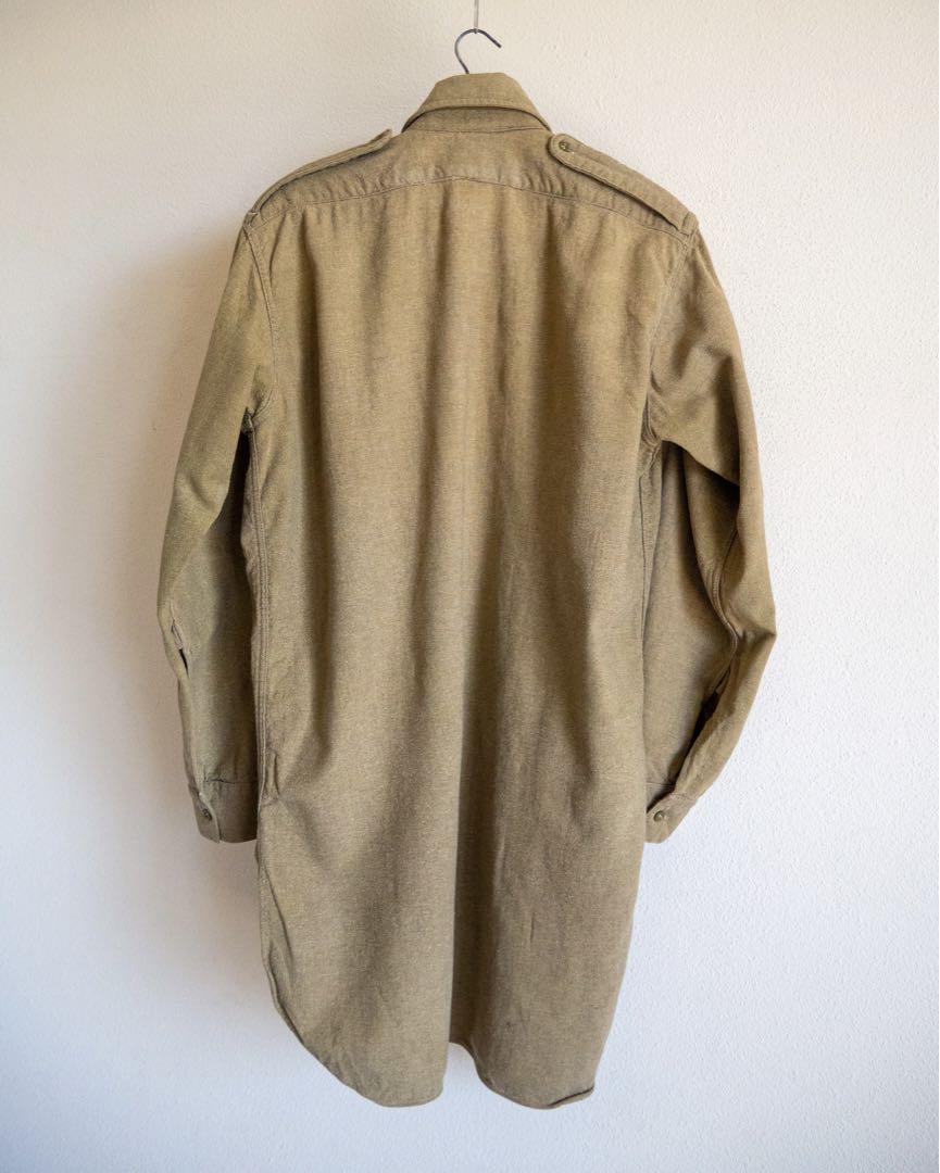 1950s イギリス軍 ウール オフィッサーシャツ