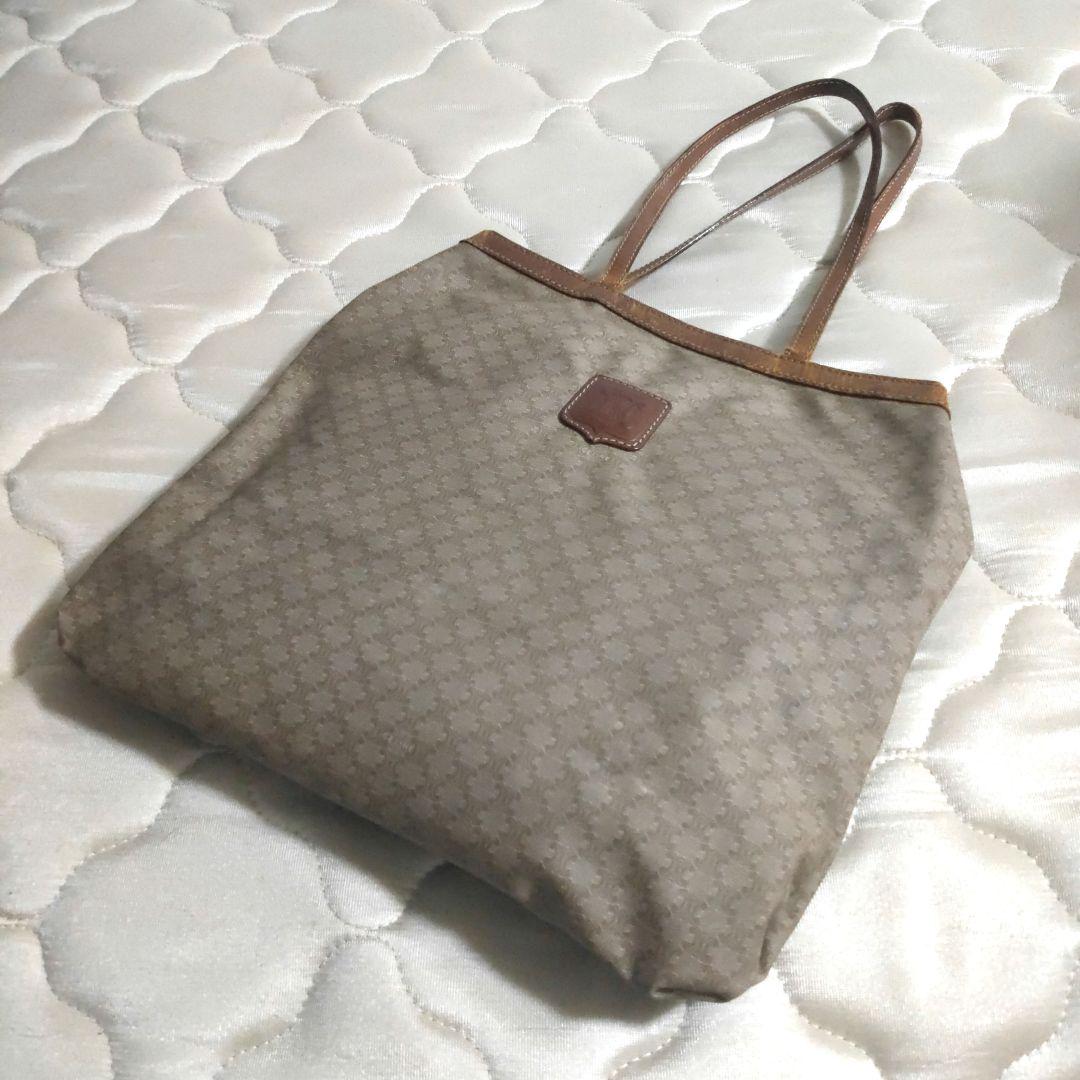 CELINE Vintage Macadam Pattern Tote Bag - メルカリ