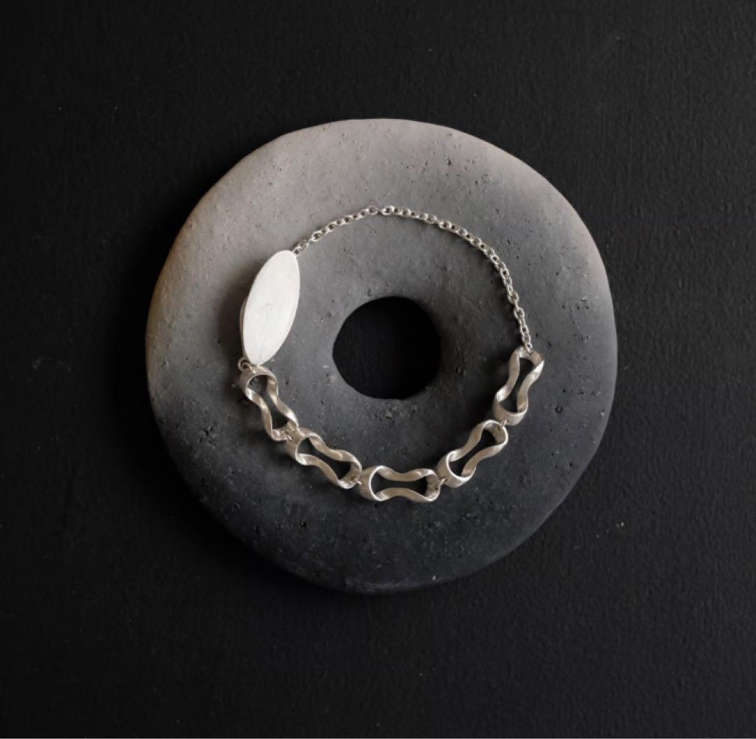 Black moor (S) 5 piece Silver Bracelet