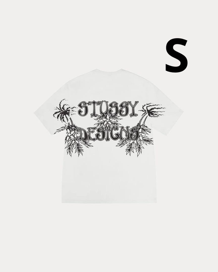stussy WES PALMS TEE PIGMENT DYED tシャツ