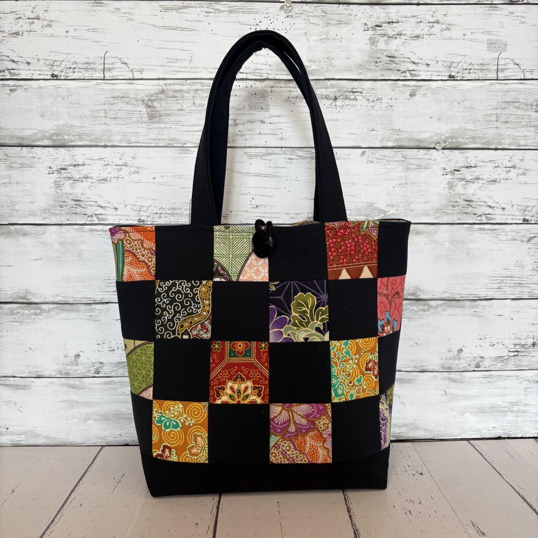 「タンブラーのトートバッグ。」 パッチワーク ハンドメイド テシゴト雑貨 一 番 安いハンドメイド・手芸 - タンブラーのトートバッグ
