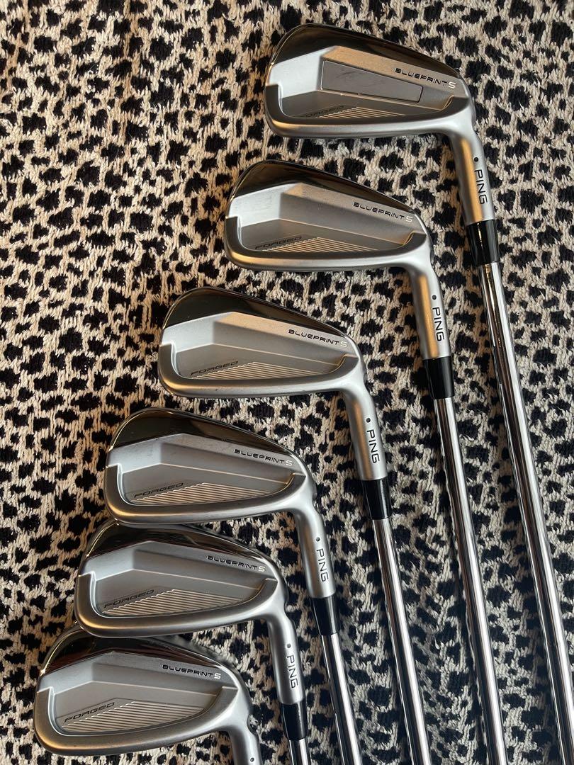 定番の中古商品 美品PING ブループリントsアイアンセット 5-9 W クラブ