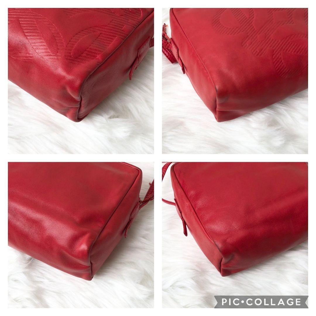 希少】LOEWE ショルダーバッグ アナグラム ナッパレザー