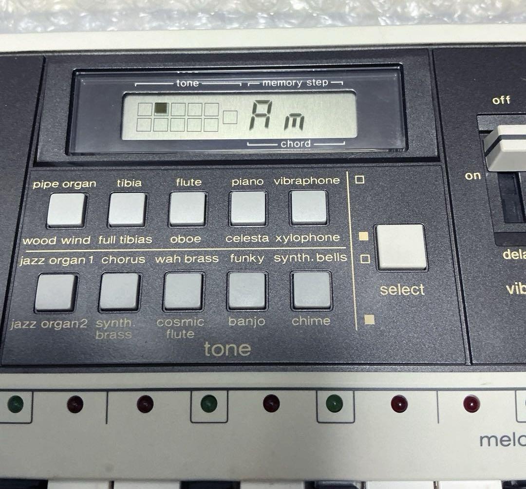 Casio MT-70☆昭和レトロ☆アナログベースシンセサイザー