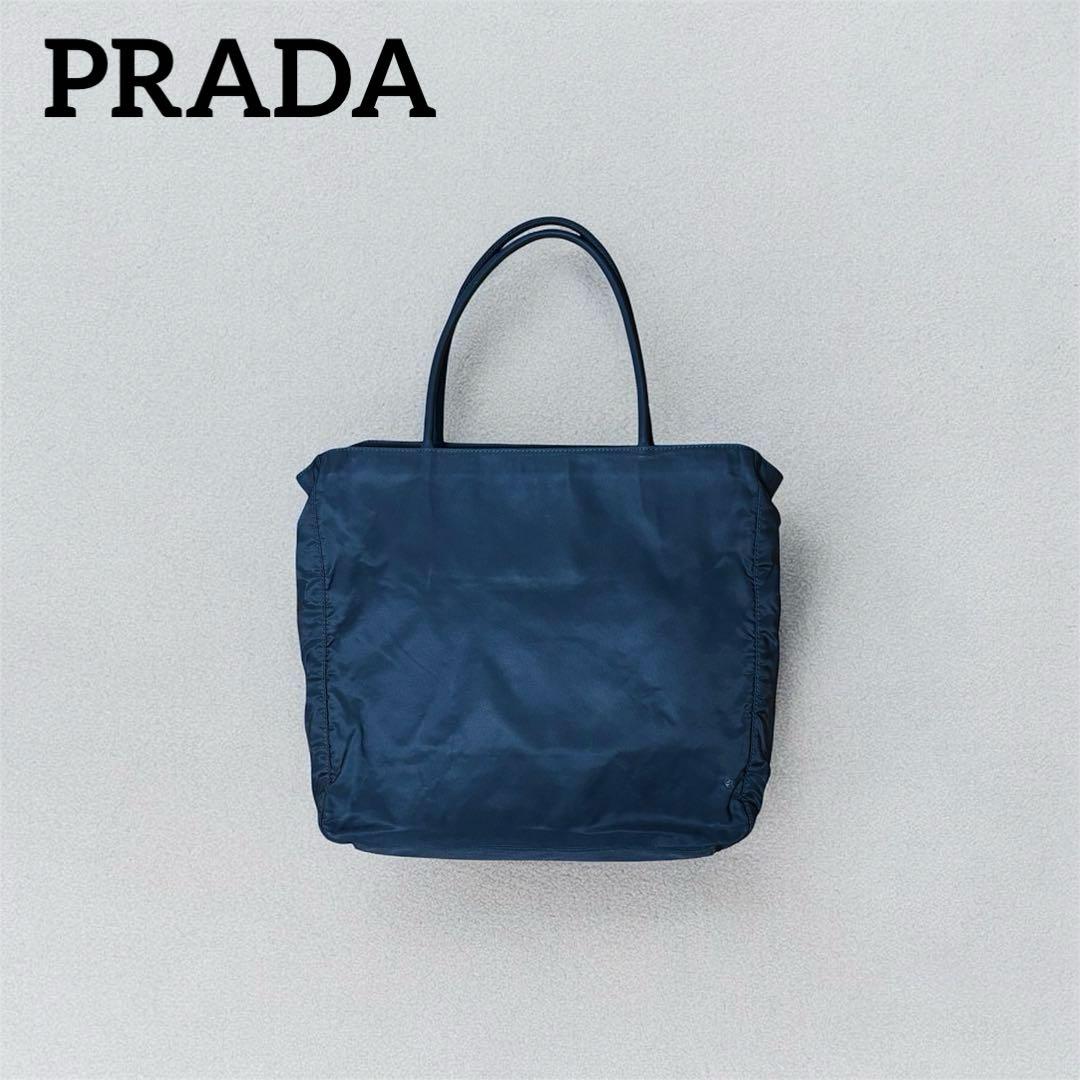 00s prada archive nylon hand tote bag
