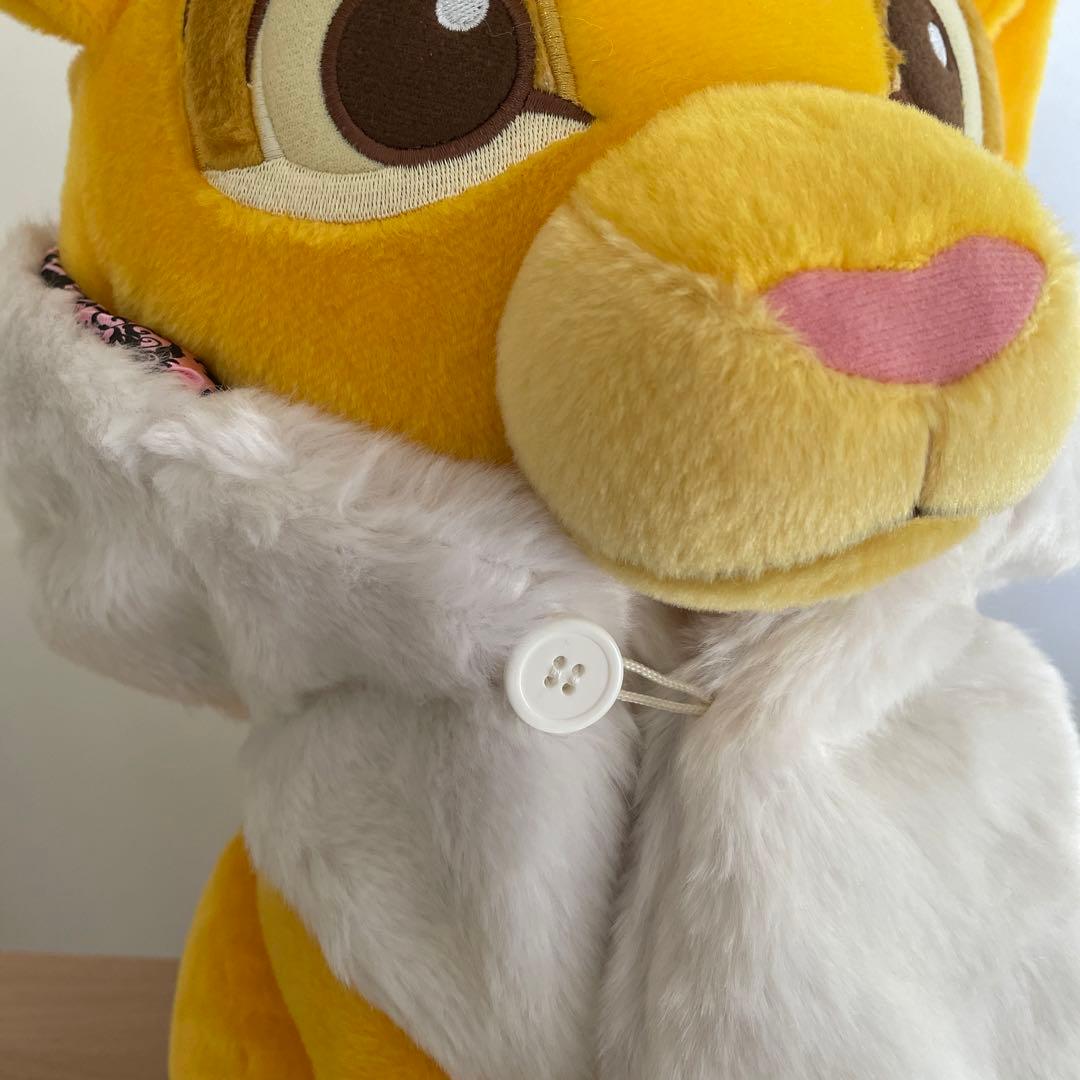 フード付きマフラー 白うさぎ