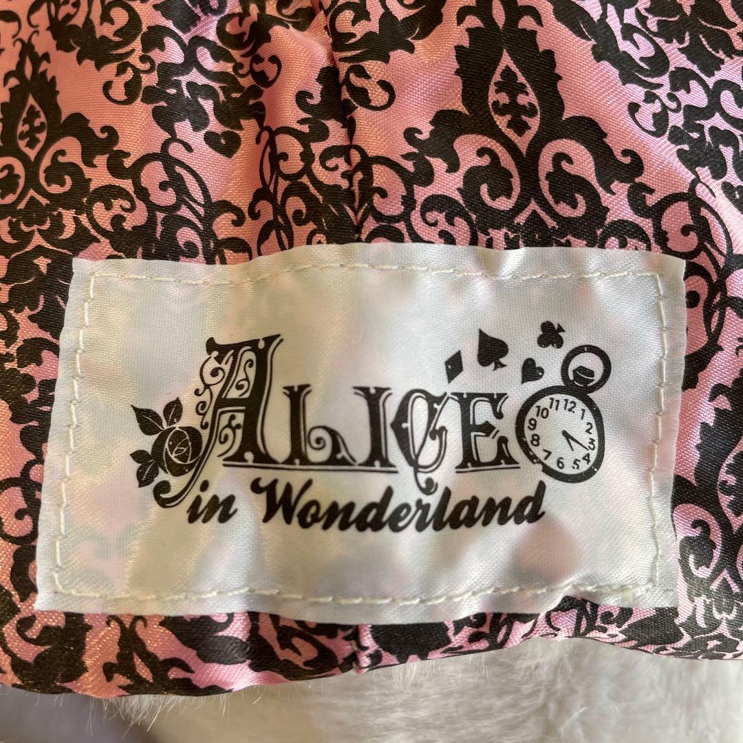 フード付きマフラー 白うさぎ