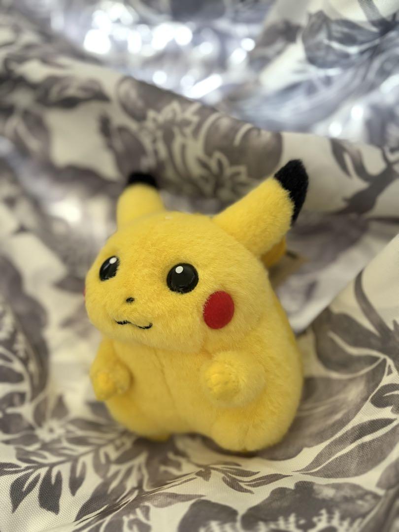 ピカチュウ TOMY 初代　ぬいぐるみ　タグ付き