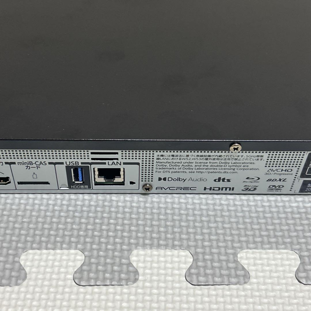 美品TOSHIBA DBR-T101 2022年製Blu-rayレコーダー