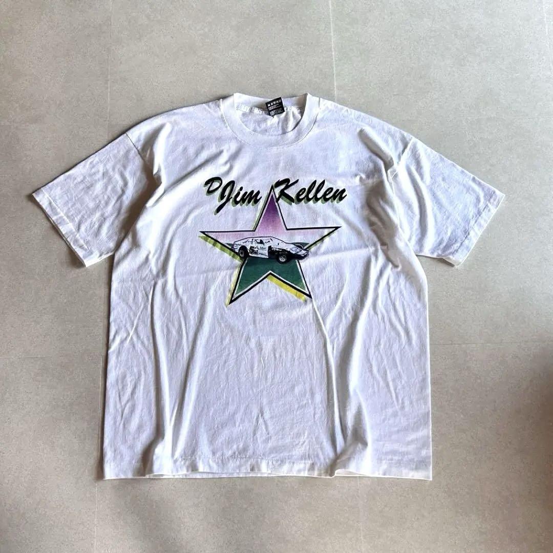 90s USA製 スーベニア レーシング Tシャツ シングルステッチ
