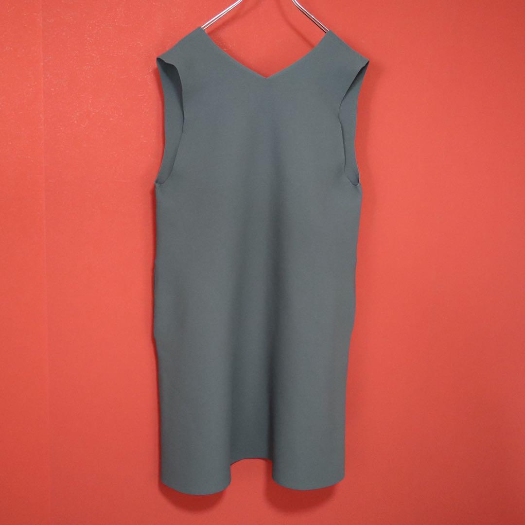 希少】me ISSEY MIYAKE ポケット付き Vネックロングニットベスト