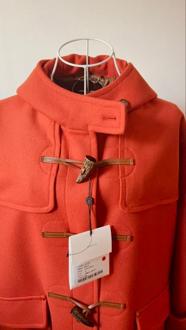 マッキントッシュMackintosh オレンジ ダッフルコートHumbieM・Mackintosh
