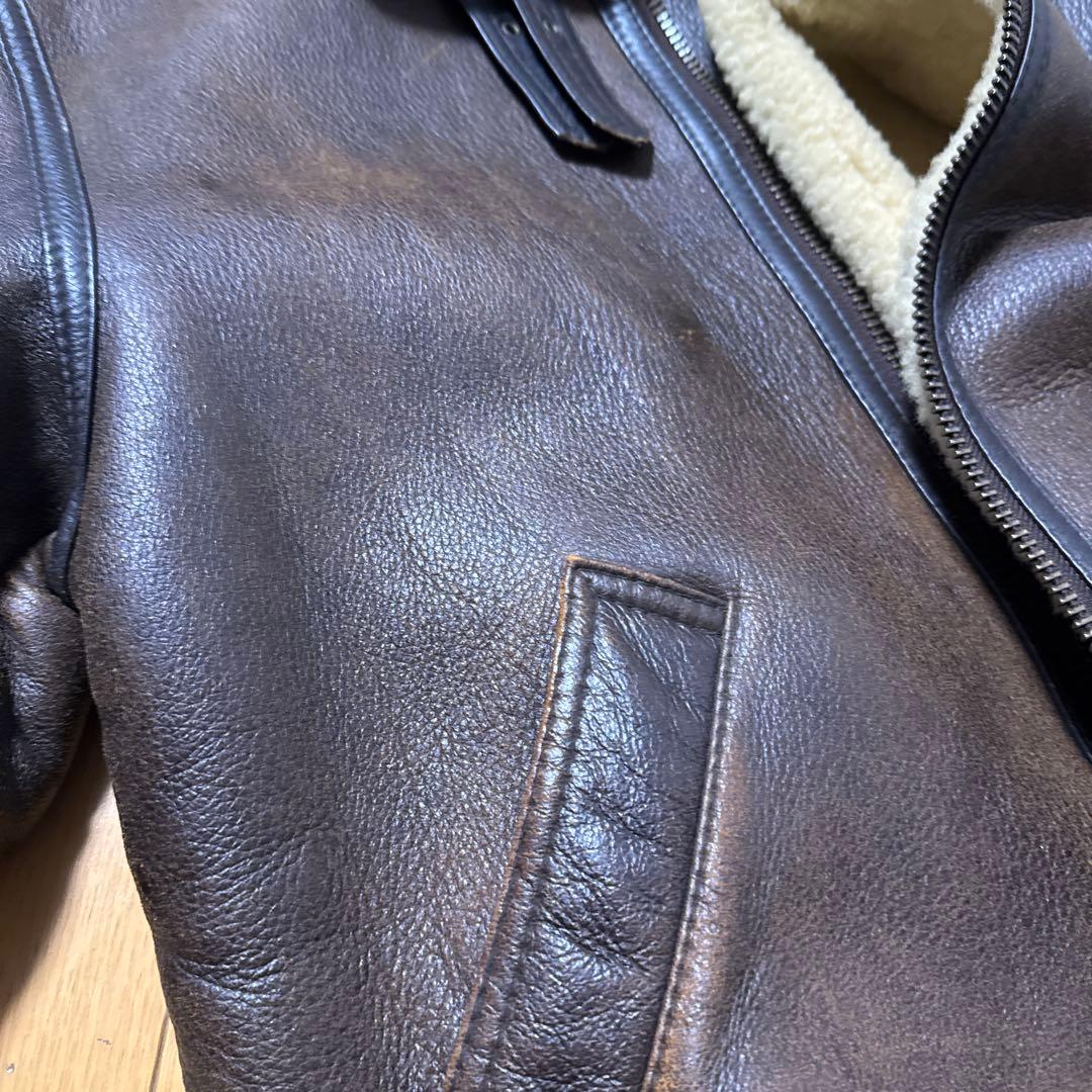 ROCKY TOP ロッキートップ 本革 羊革 B3 ジャケット 40 ROCKY TOP ロッキートップ 本革 羊革 B3 ジャケット 40