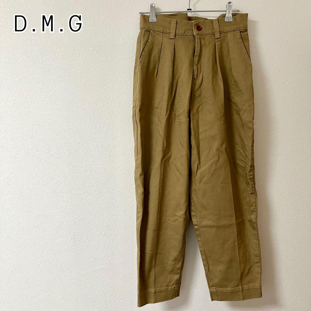 DMG ツータックトラウザー カツラギストレッチ