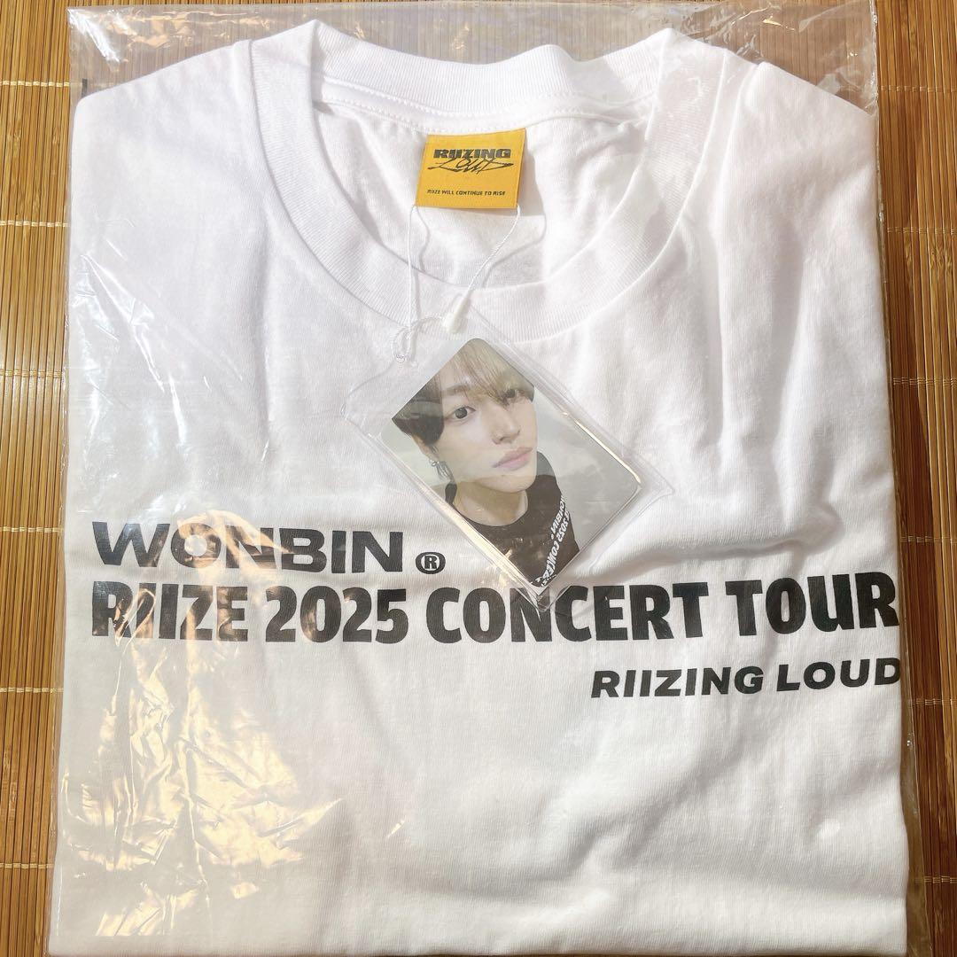 RIIZE VALENTINE シャツ ウォンビン トレカ のみ 2枚 RIIZE ウォンビン トレカ ロングスリーブTシャツ バレンタイン